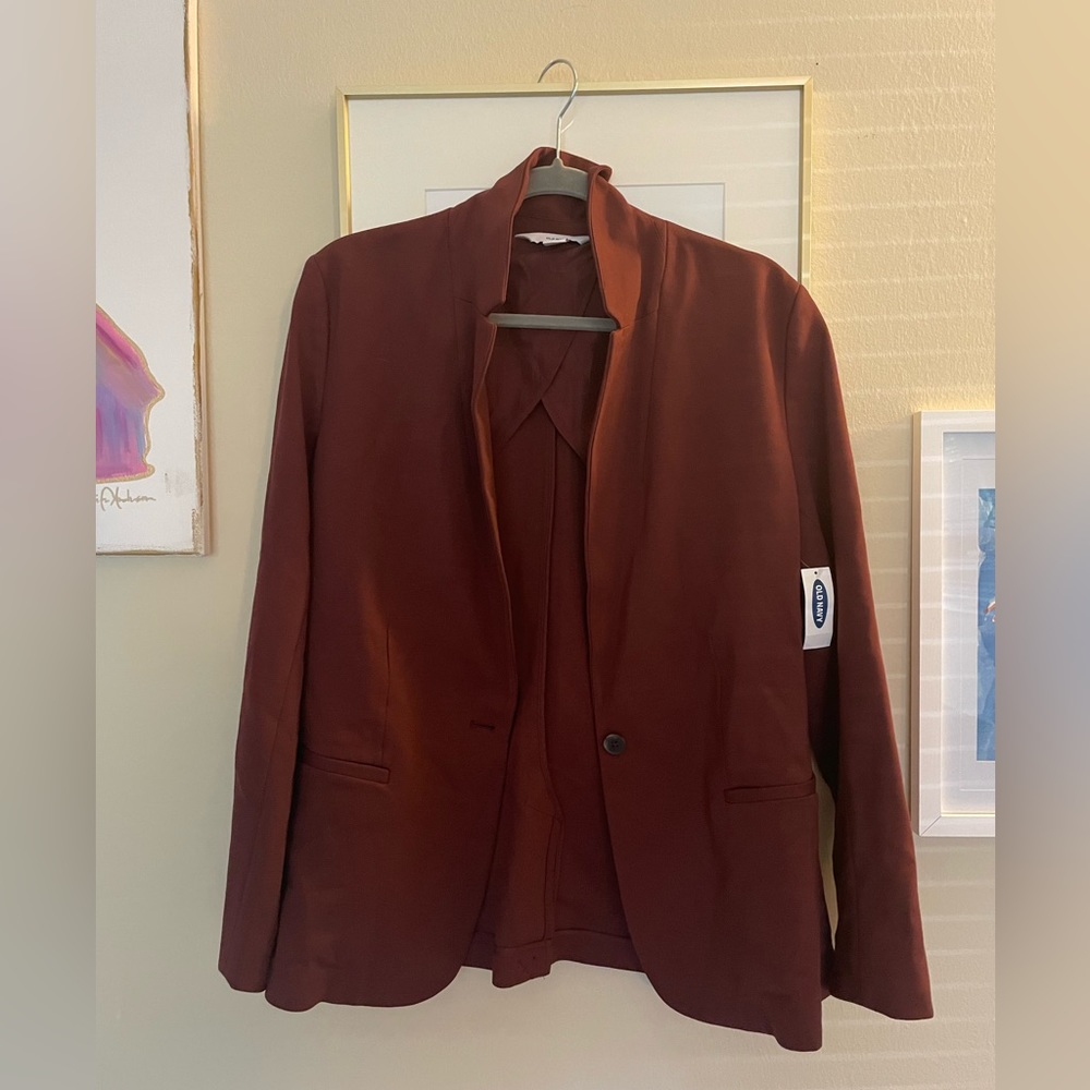Maroon Blazer- New with tags!